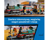 LEGO CITY 60511 Retro pociąg z lokomotywą parową - 1529822 - zdjęcie 5